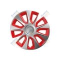 Dísztárcsa 16 Stratos Silver & Red (KC)