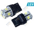 Izzó, VISION W21W (T20d) 12V 13x5050 SMD led, fehér, pár (KC)