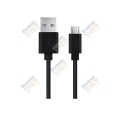 USB 2.0 MICRO kábel A-B 1m, fekete