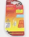 Izzó, fehér, T5, 12V, 2W, 2SMD, Canbus, 2W-os ellenállással (*)