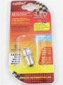 Izzó, fehér, BA15S, 12V, 21W, 7SMD, Canbus, 2W-os ellenállással (*)