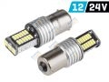 Izzó, VISION P21W BA15s 12/24V 30x4014SMD, Canbus, fehér