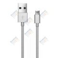 Micro USB kábel, fehér, 1 m (PDA-WF722S/1M, WF-722/1M)